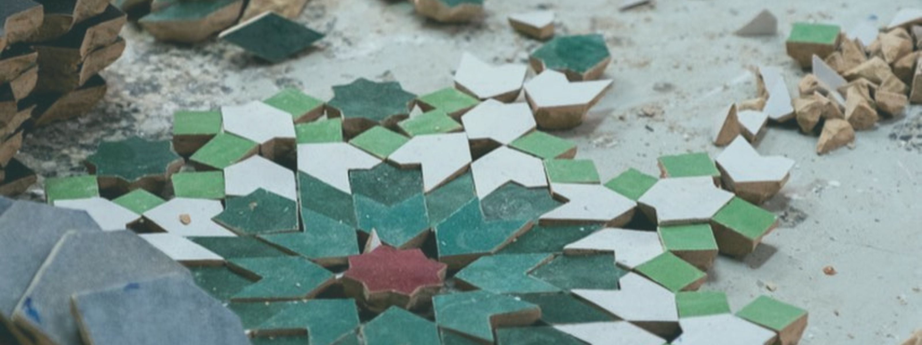 Moroccan Zellige tiles