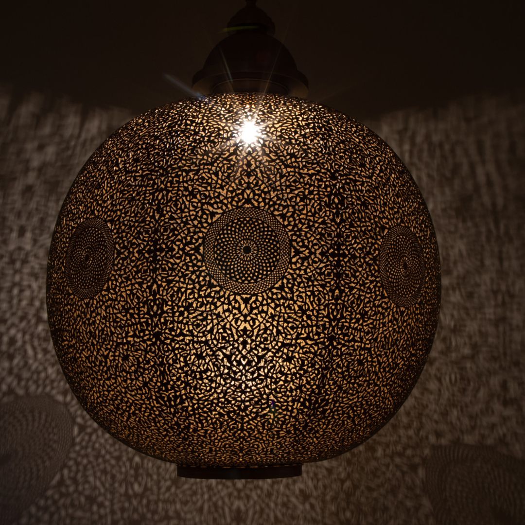Siraje : Hand-Forged Moroccan Pavilion Lantern
