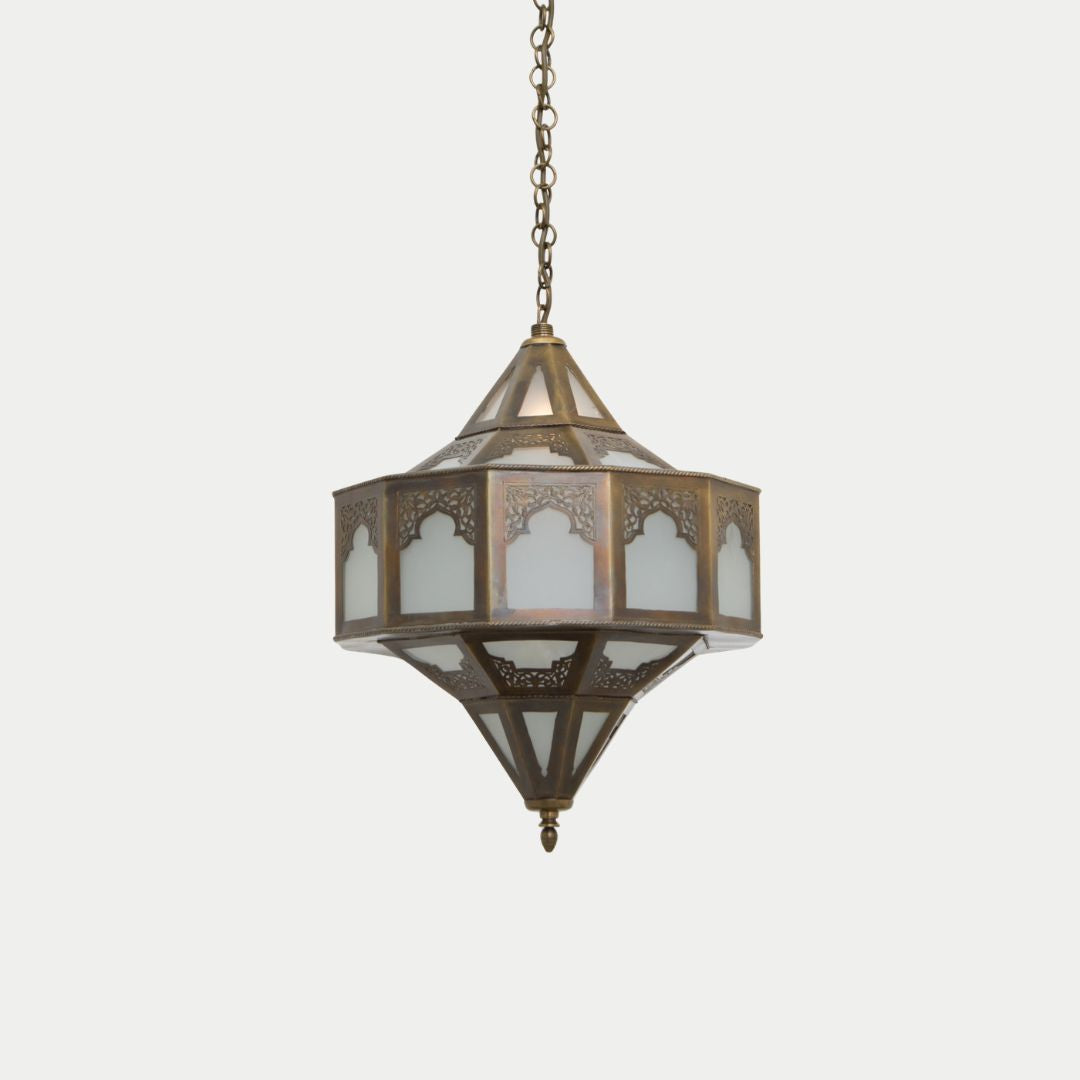Amwaje : Handcrafted Moroccan Brass Lantern