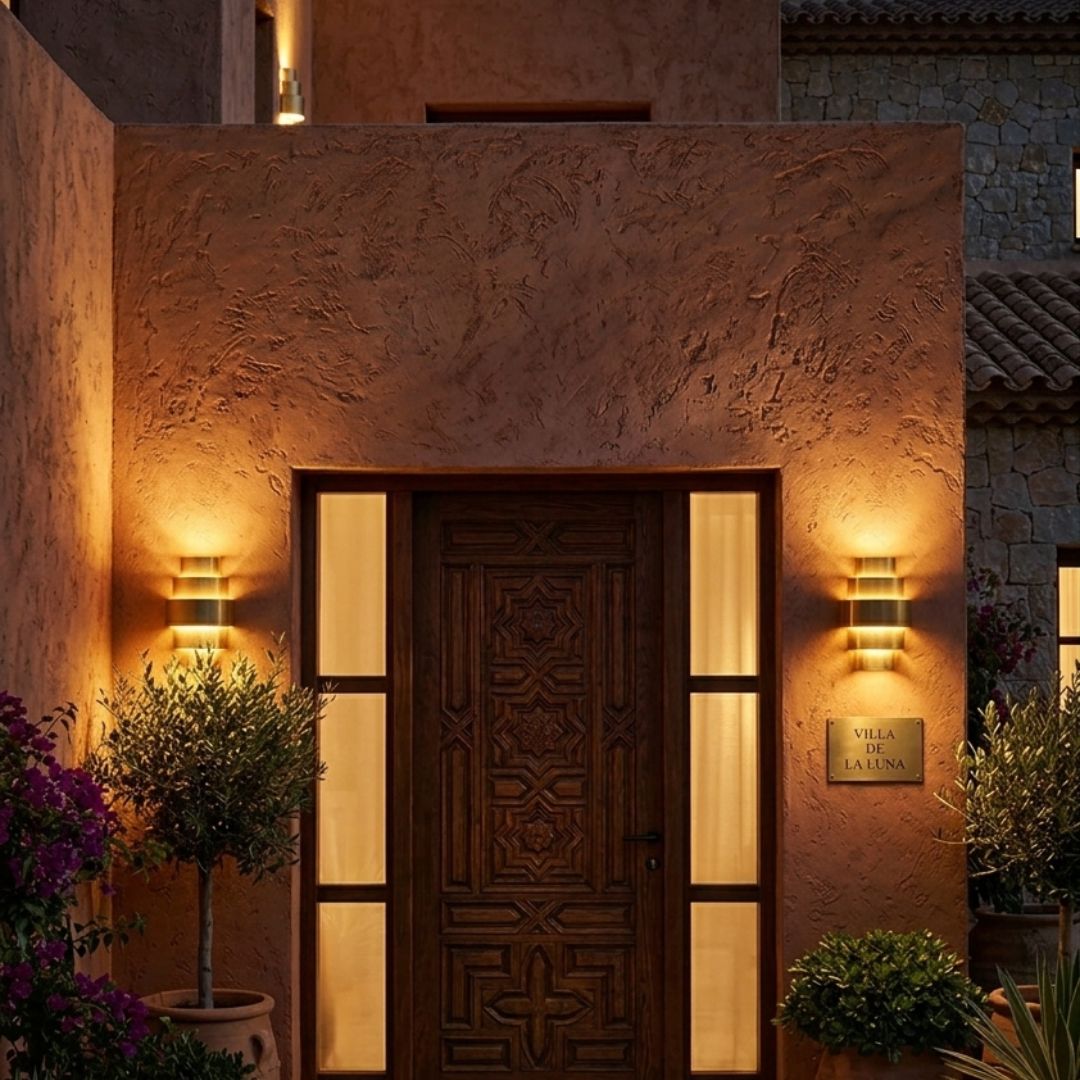Brushed Brass Wall Sconce