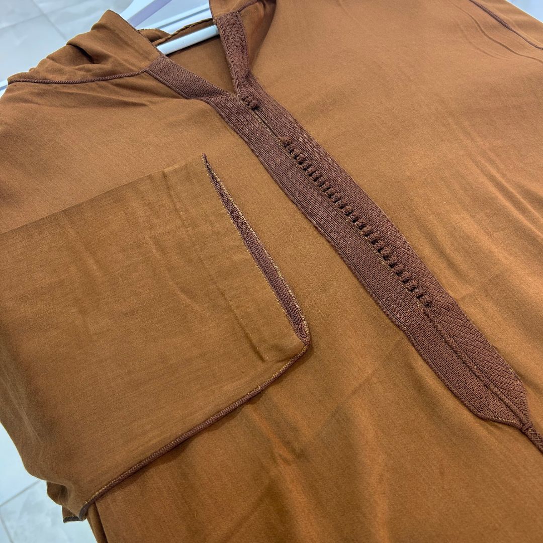 Handmade brown Djellaba