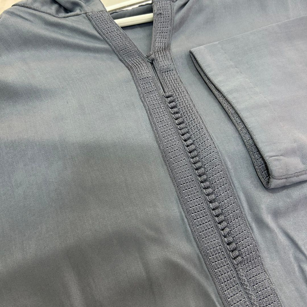 Handmade Grey Djellaba