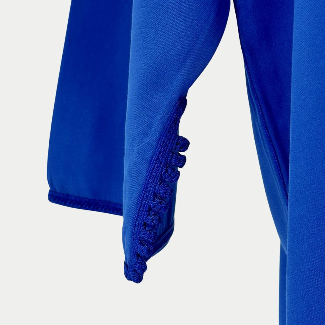 Handmade Royal Blue Gandoura