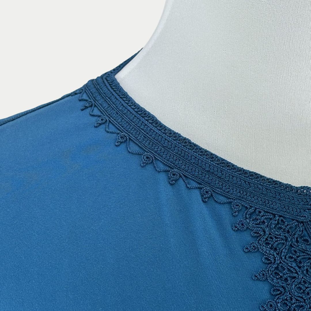 Handmade Blue Gandoura