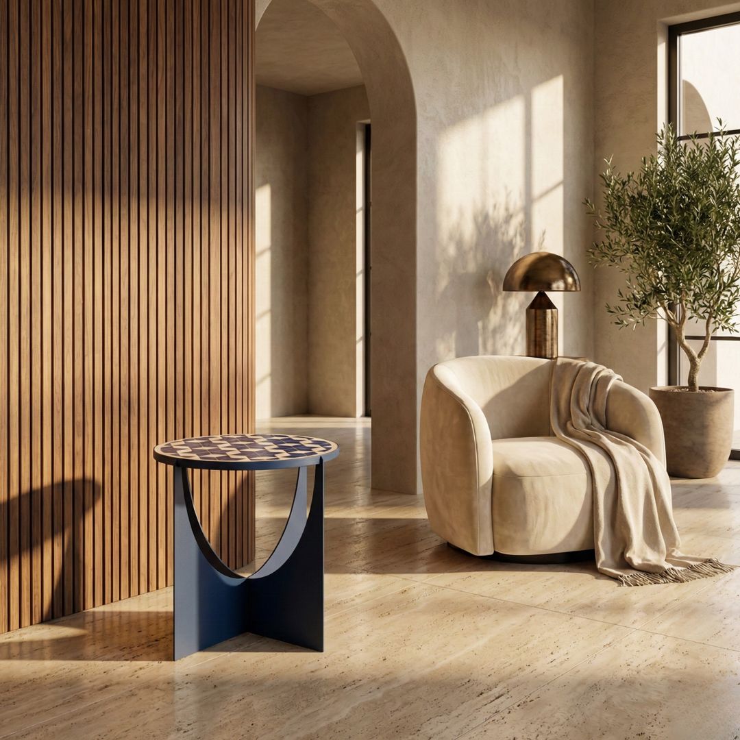 Tangier - Handmade Zellige Mosaic Tile Table