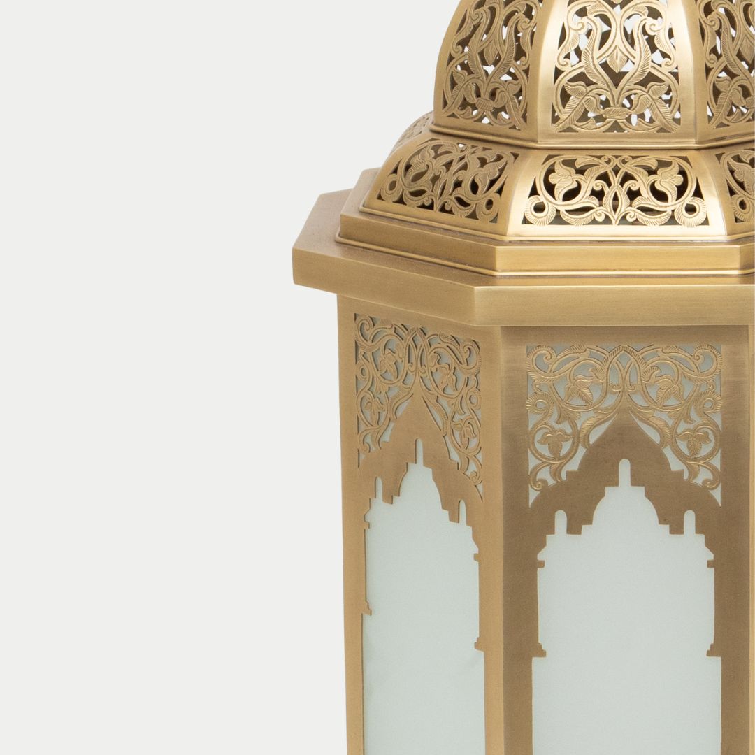 Artisan Brass Moorish Floor Lantern