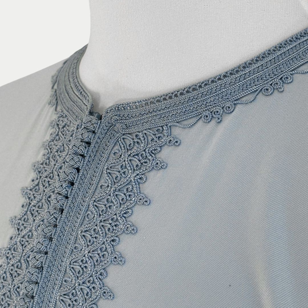 Handmade Sky Blue Gandoura
