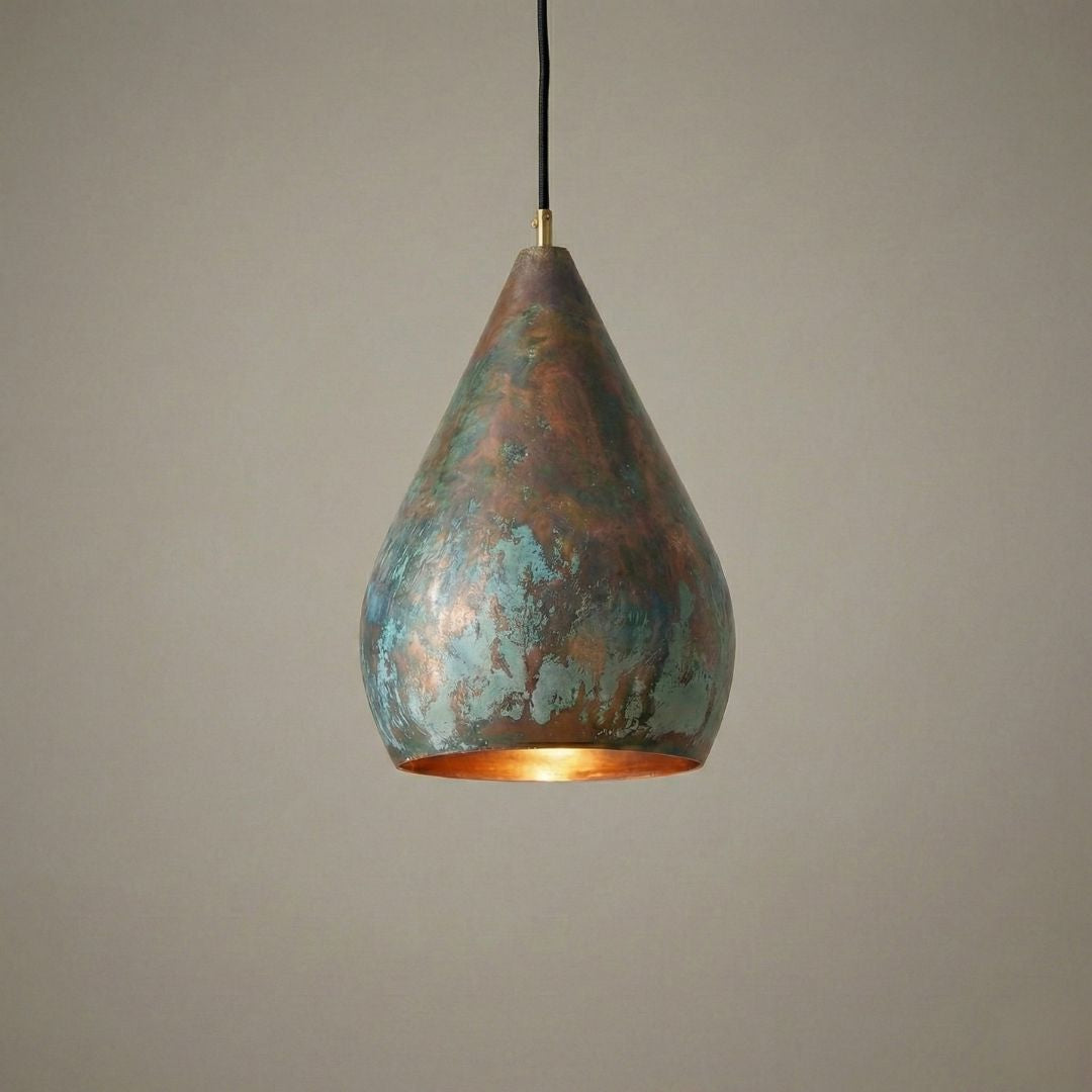 Asif : Patina Copper Pendant Light
