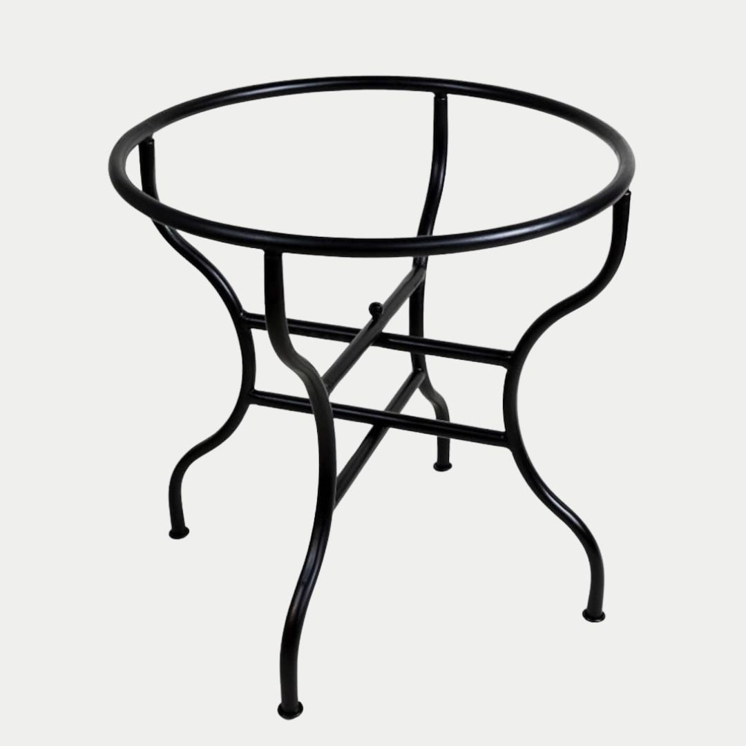 Aslal - Handcrafted Moroccan Zellige Mosaic Tile Table – Perfect Blue and natural Outdoor Tiled Garden Table, Handmade Dining Table, or Coffee Table