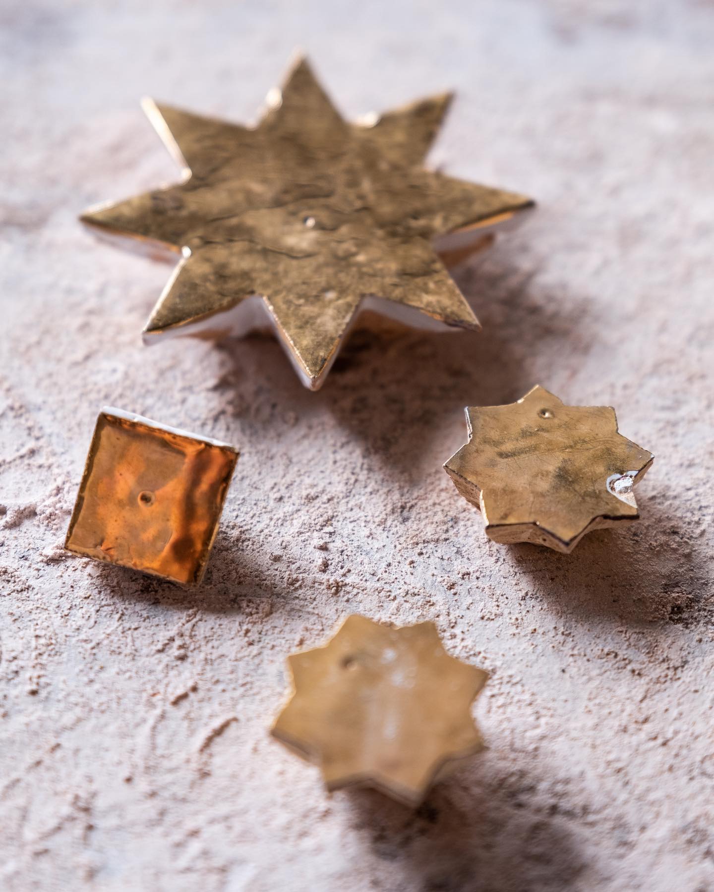 Authentic Moroccan Handmade Zellige Tile Coffee Table: Riad