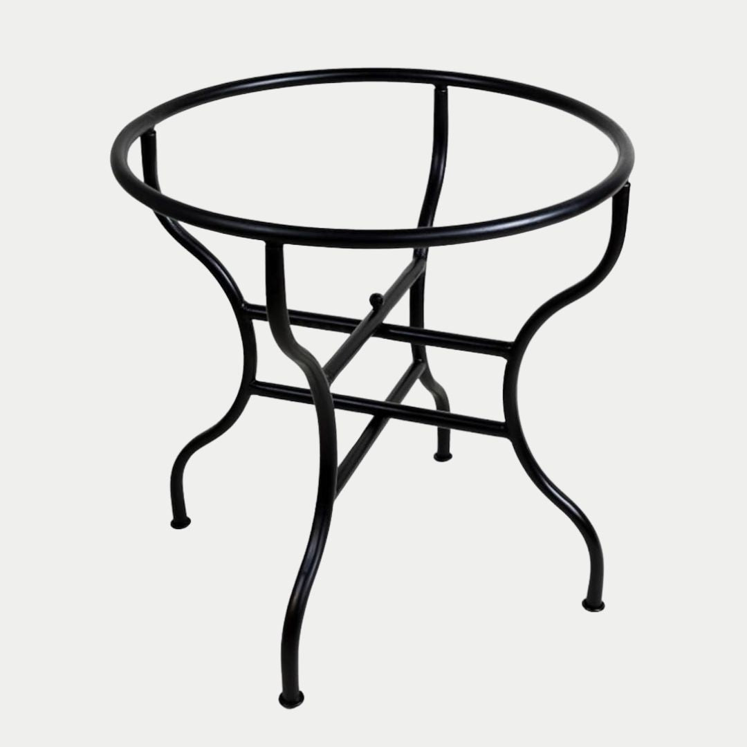 Ayyur - Handcrafted Moroccan Zellige Mosaic Tile Table – Red Antique Outdoor Tiled Garden Table, Handmade Dining Table, or Coffee Table