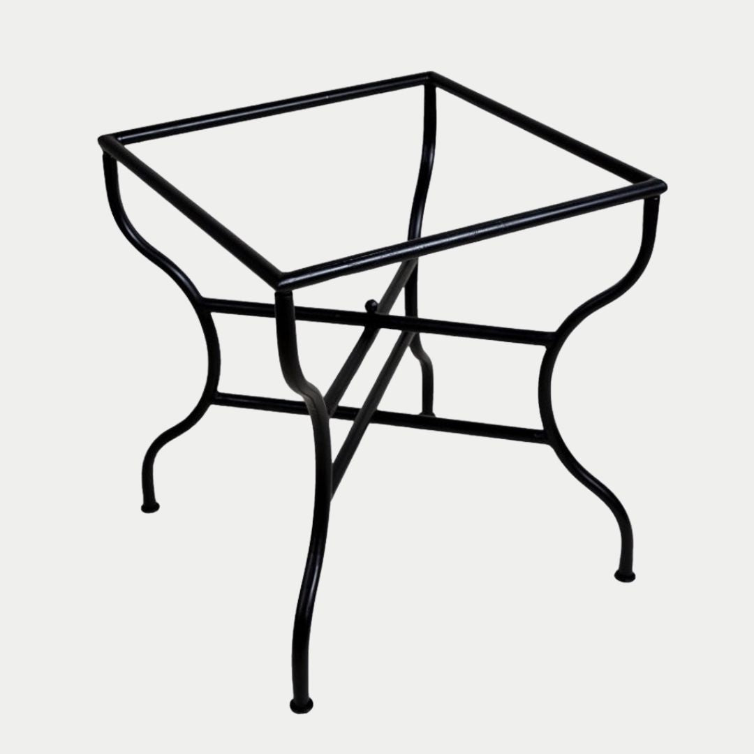 Azel - Handcrafted Moroccan Zellige Mosaic Tile Table – blue Antique Outdoor Tiled Garden Table, Handmade Dining Table, or Coffee Table