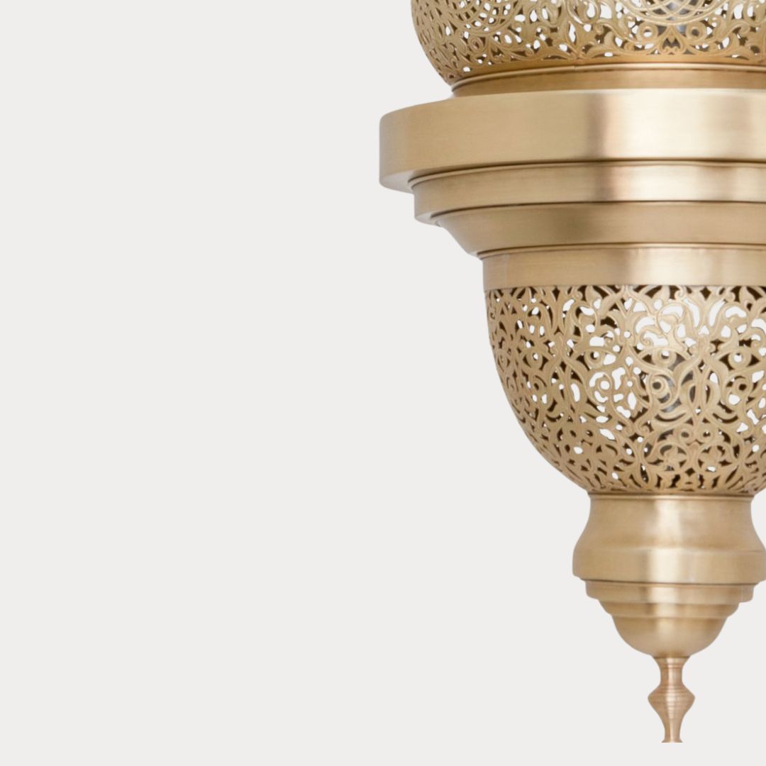 Handmade Moroccan Brass Light : Anouar