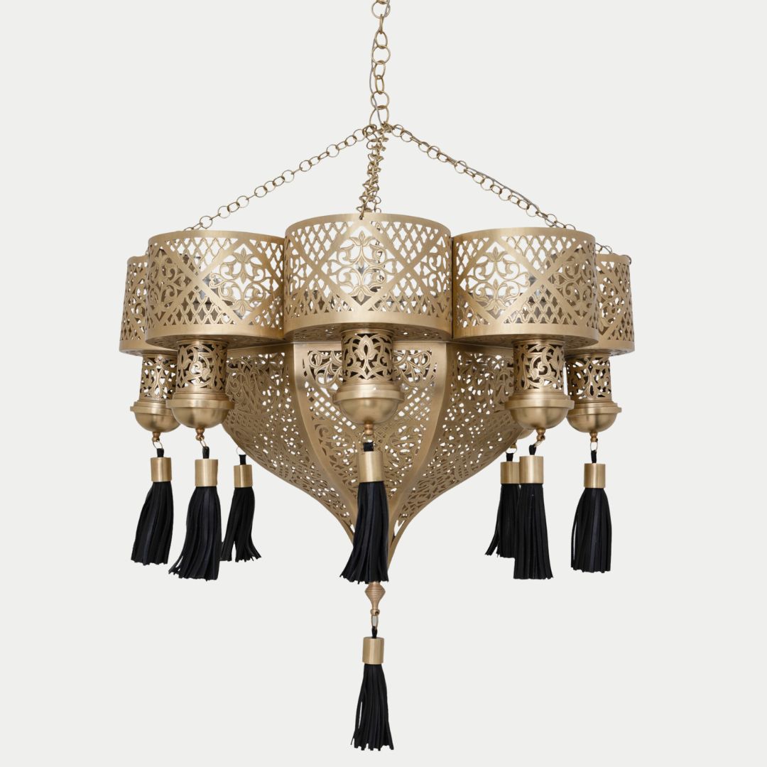 Handmade Moroccan Brass Light : Sofia
