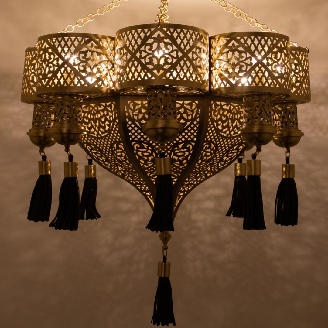 Handmade Moroccan Brass Light : Sofia