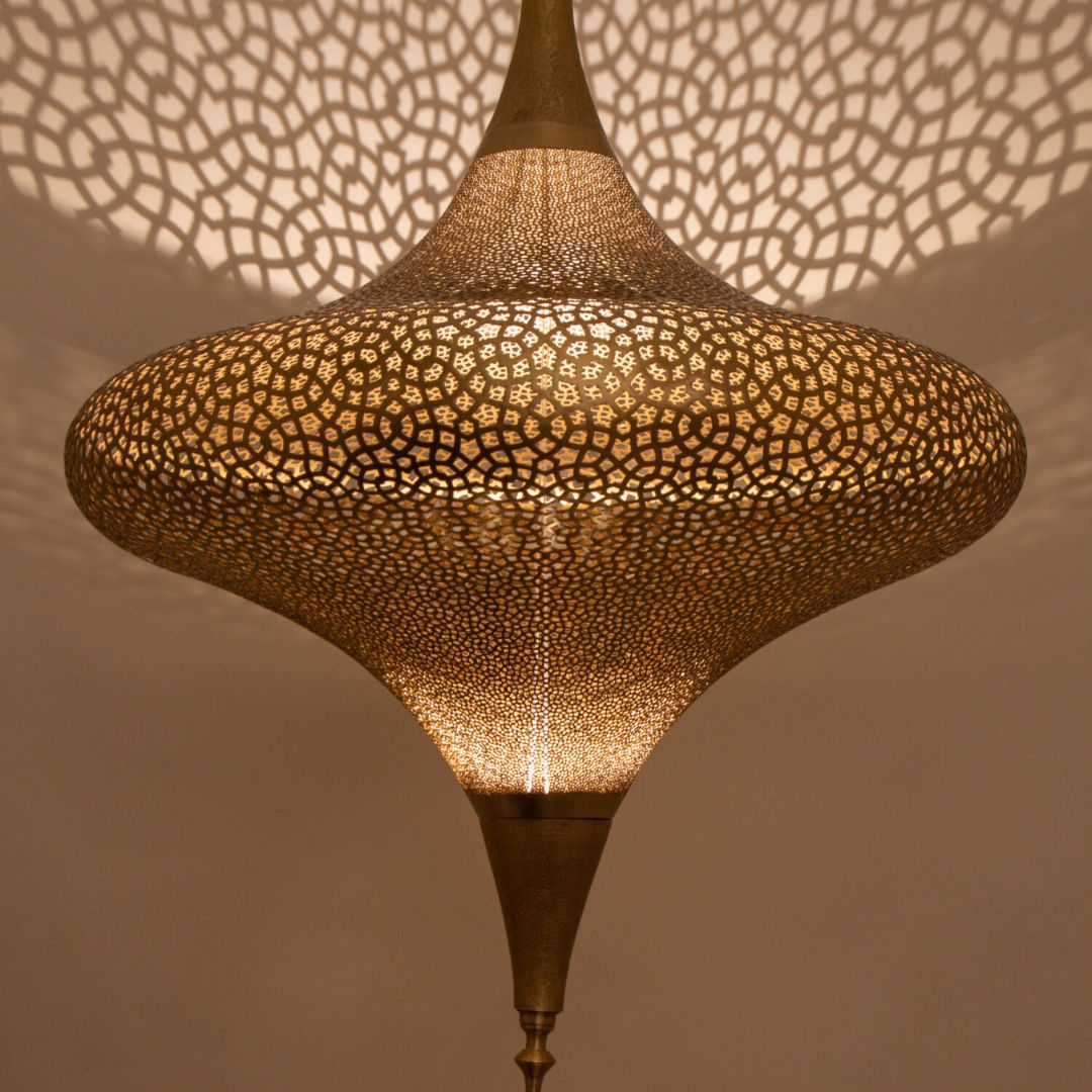 Handmade Moroccan Brass Lighting :Medinara