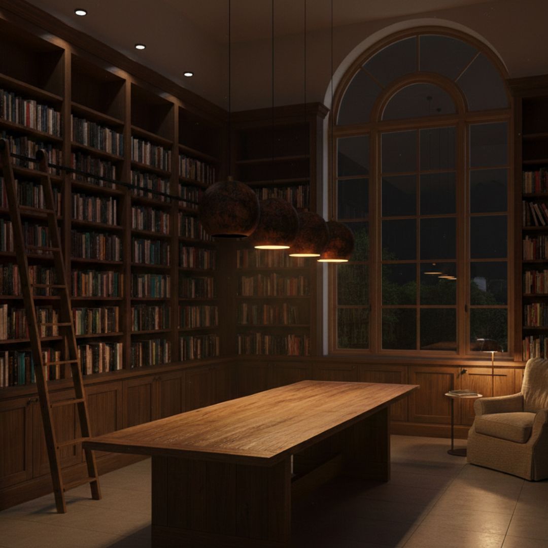 Lucent : Rounded Organic Copper Pendant Light