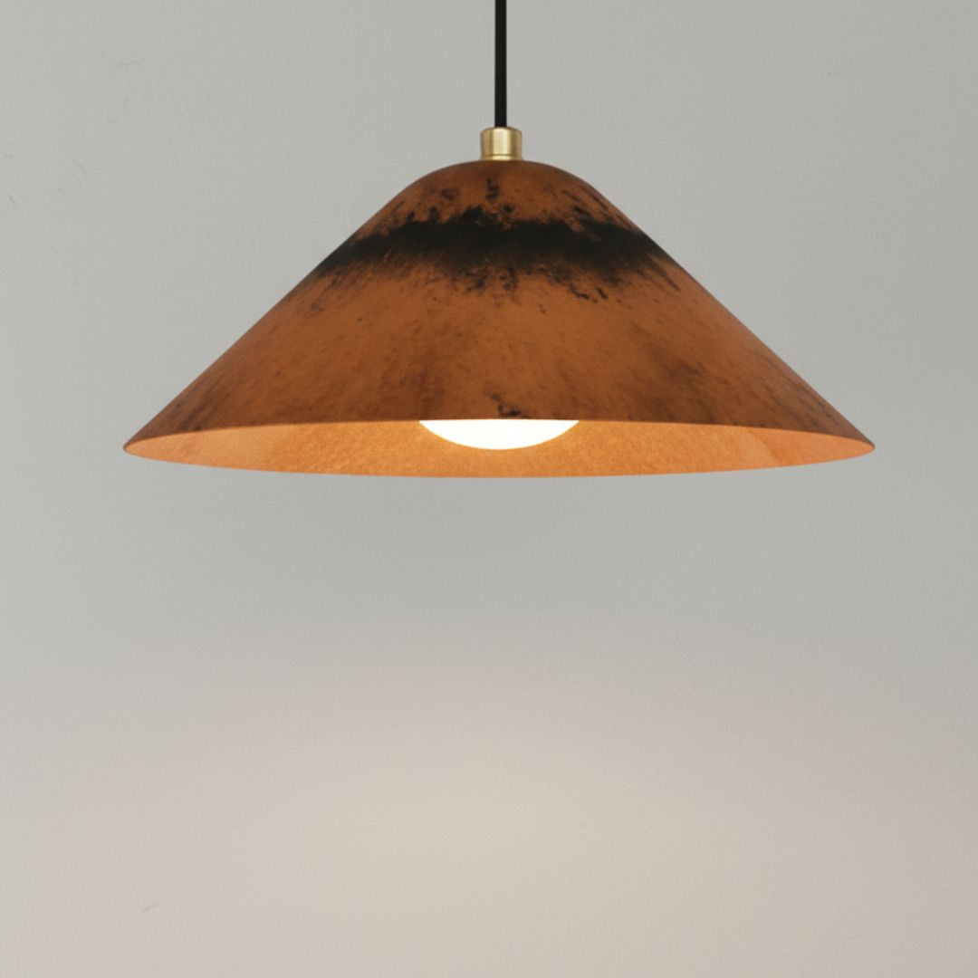 Lumina : Copper Cone Pendant Light