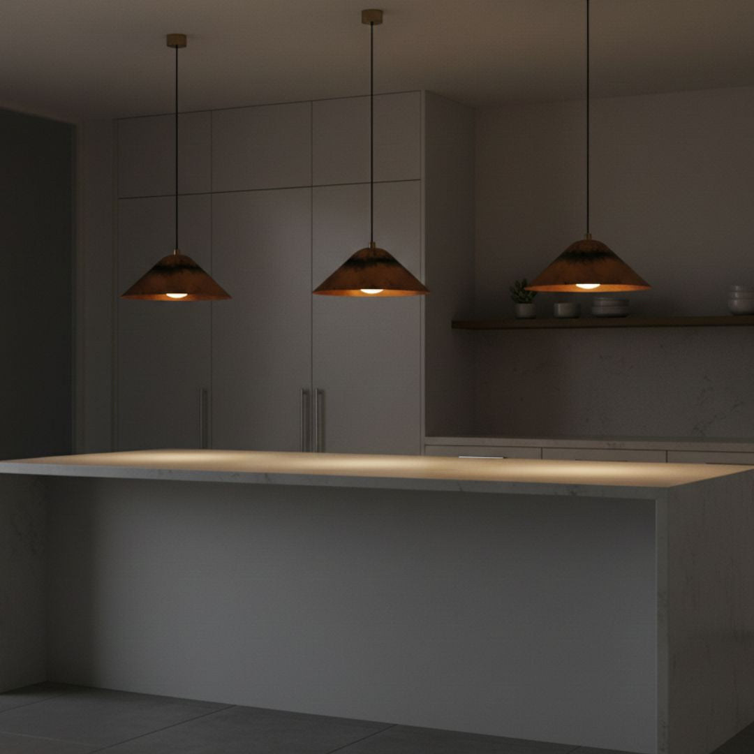 Lumina : Copper Cone Pendant Light