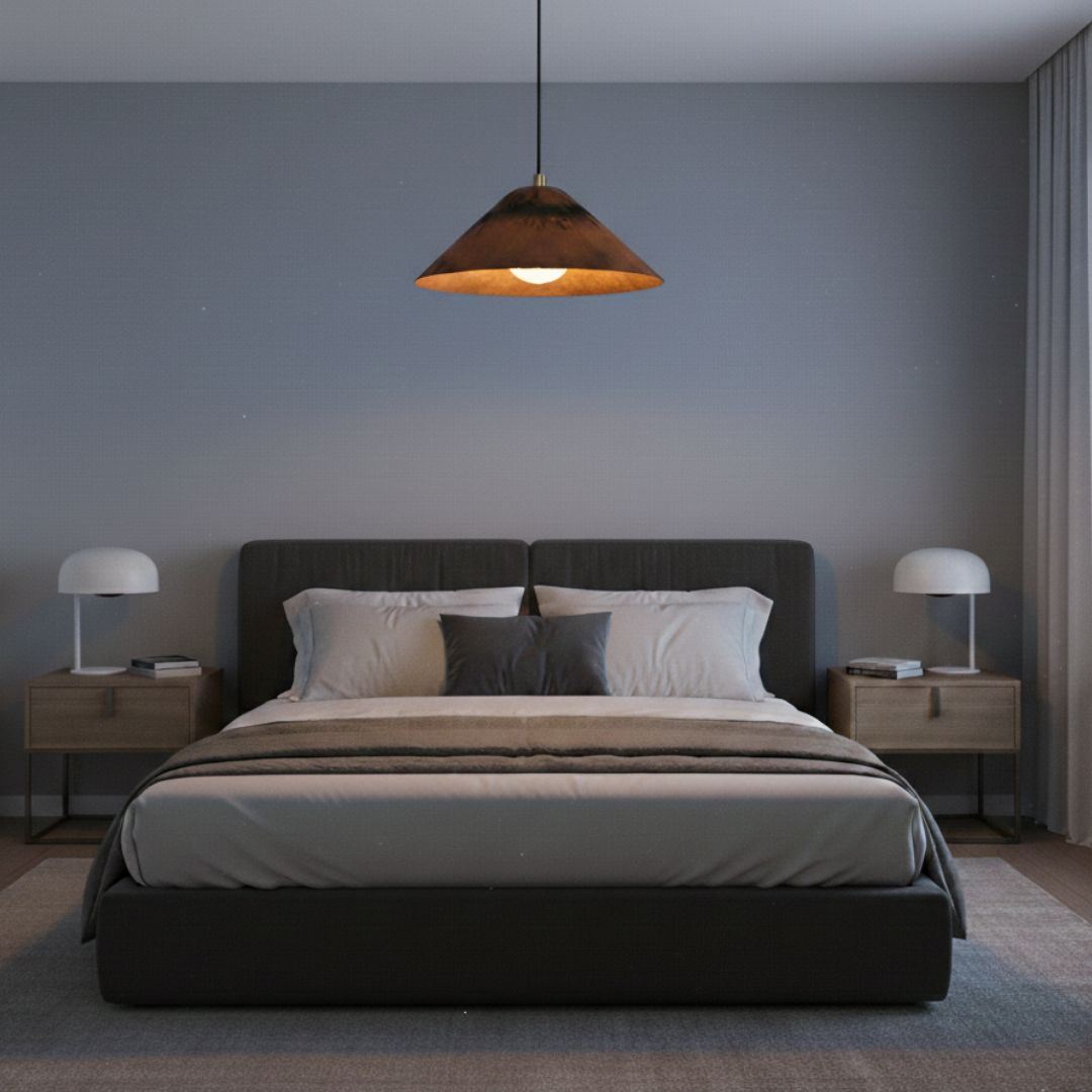 Lumina : Copper Cone Pendant Light