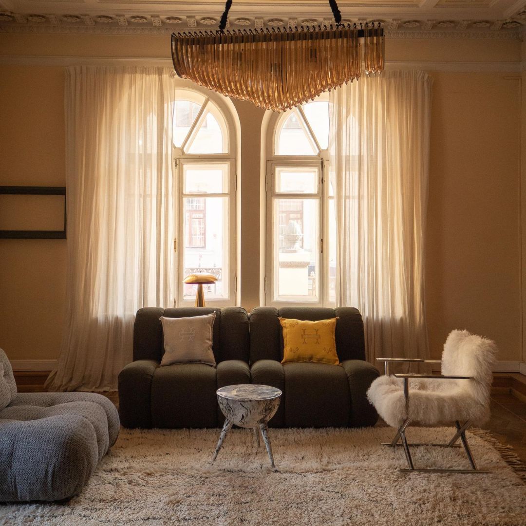 Massina - Handmade Moroccan Berber Beni Ourain : 1.5x2.5 ft | 45x75 cm Moroccan Wool