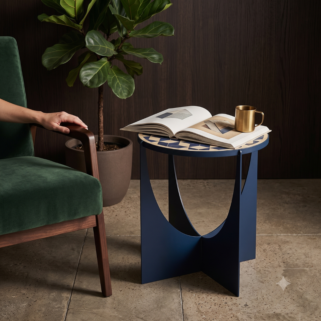 Tangier - Handmade Zellige Mosaic Tile Table