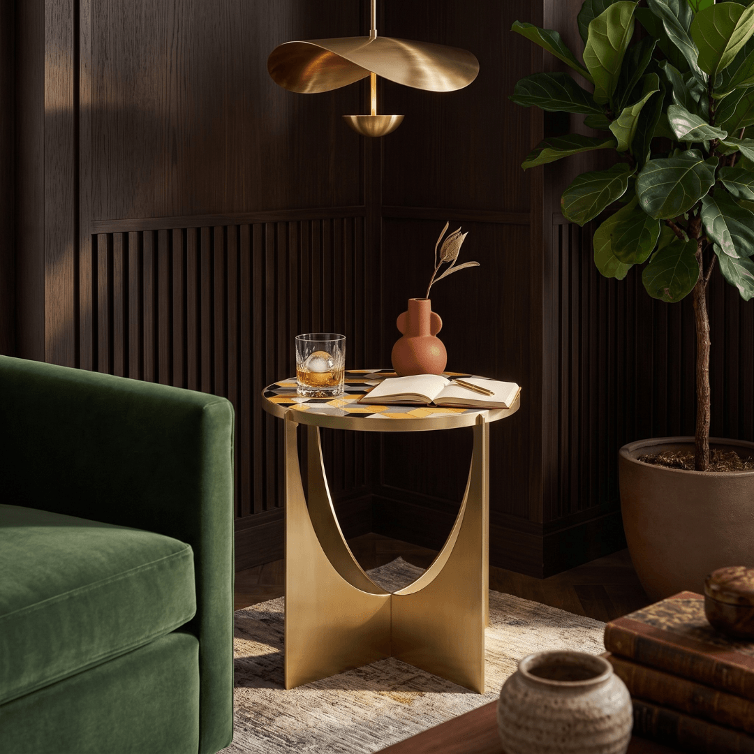 Oasis - Handmade Zellige Mosaic Tile Table
