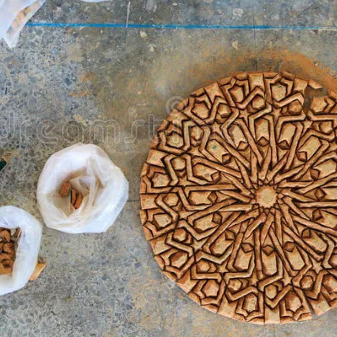 moroccan Zellige tiles process