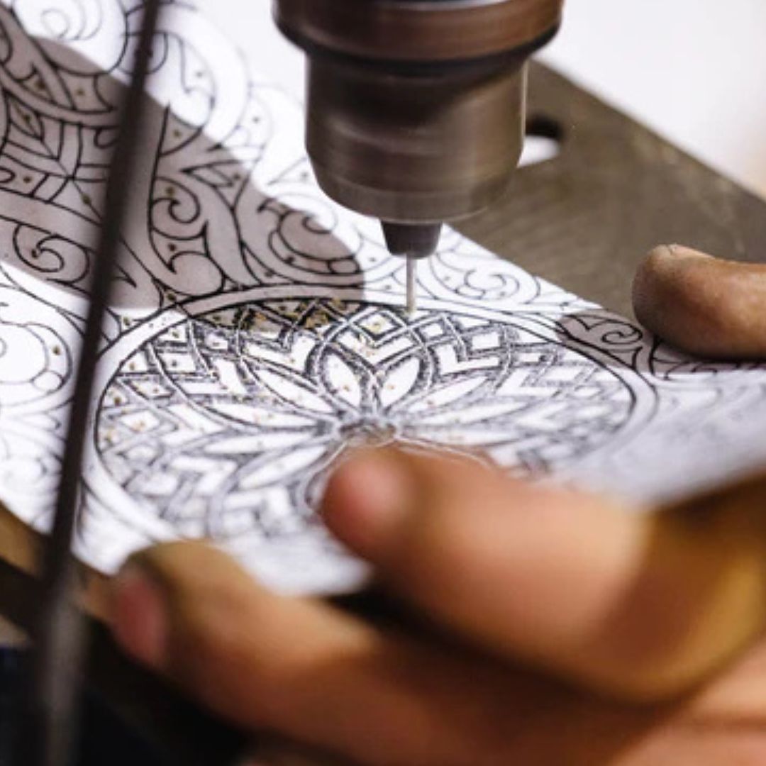 moroccan brass light process 1