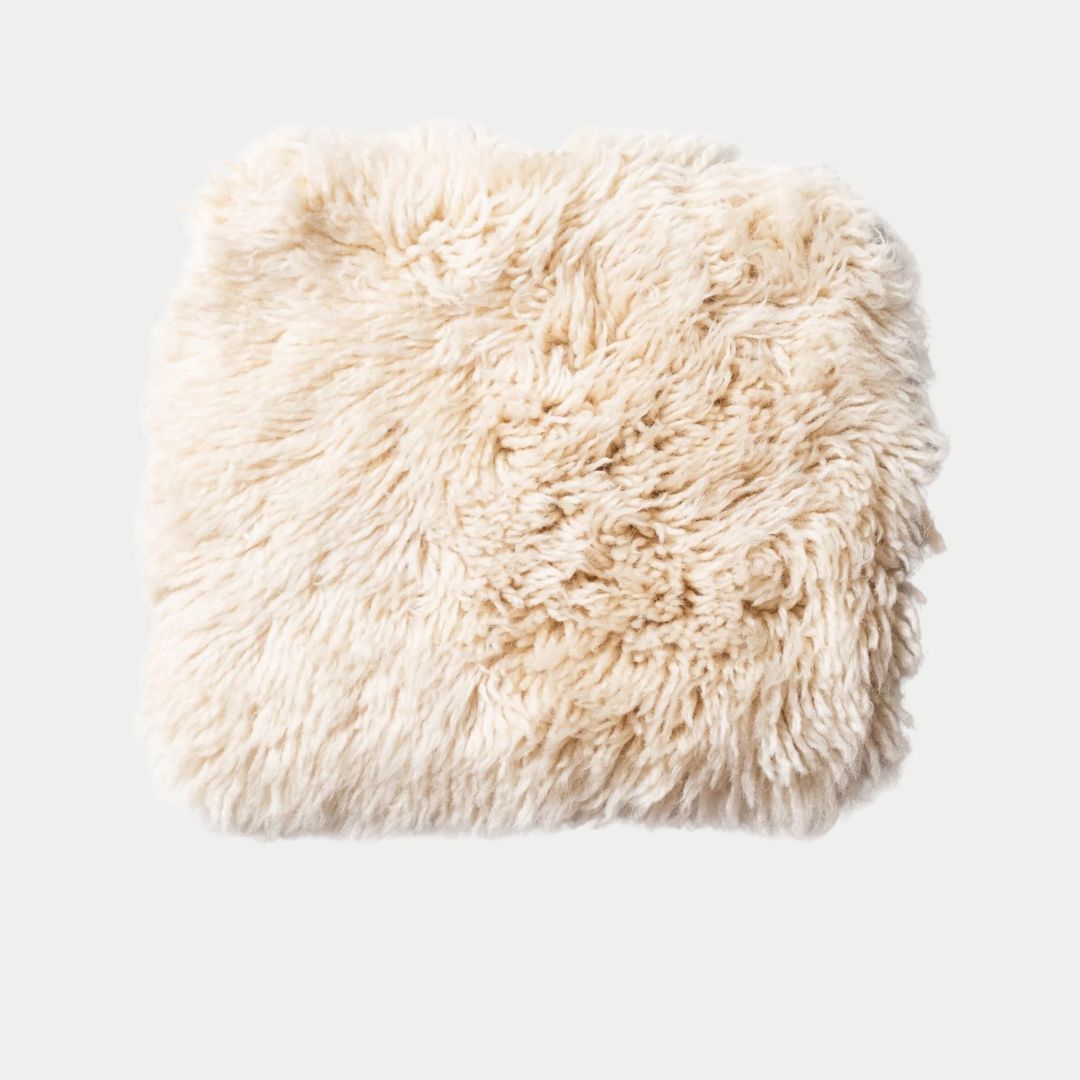 Tadla - Handmade Moroccan Berber beni mrirt Rug - 2x3 ft | 60x90 cm - 100% Moroccan wool