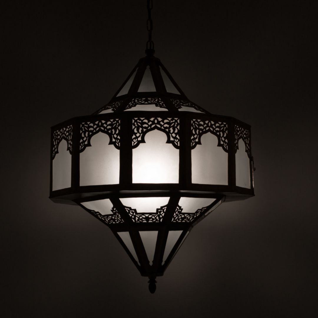 Amwaje : Handcrafted Moroccan Brass Lantern