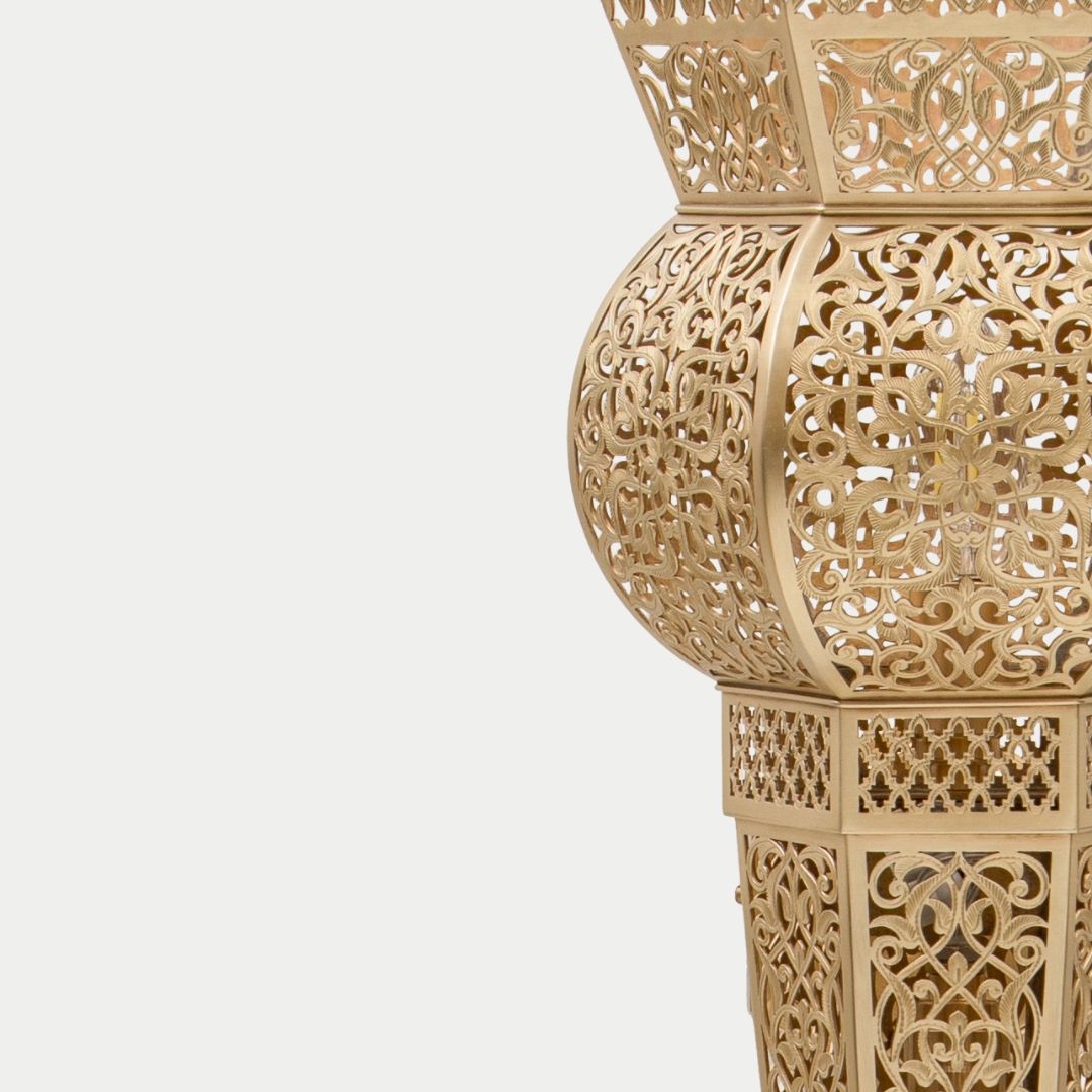 Handcrafted Moroccan Filigree Wall Sconce
