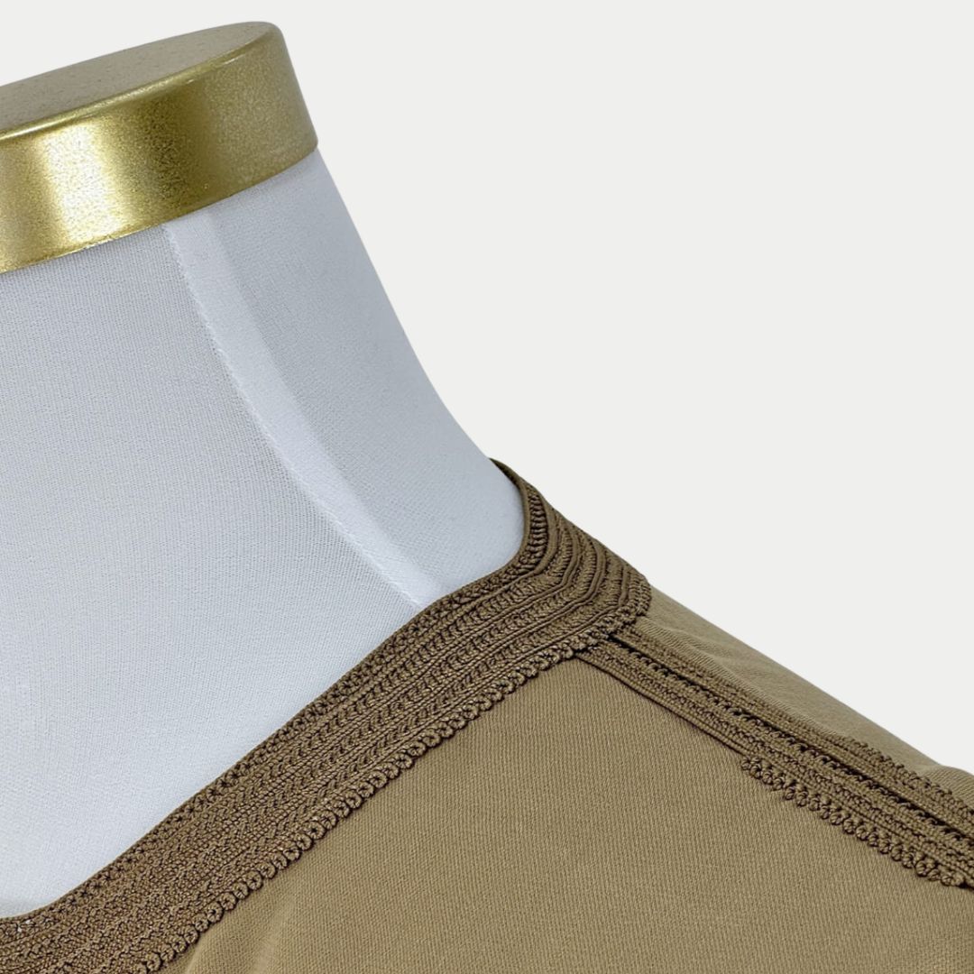 Handmade Khaki Gandoura