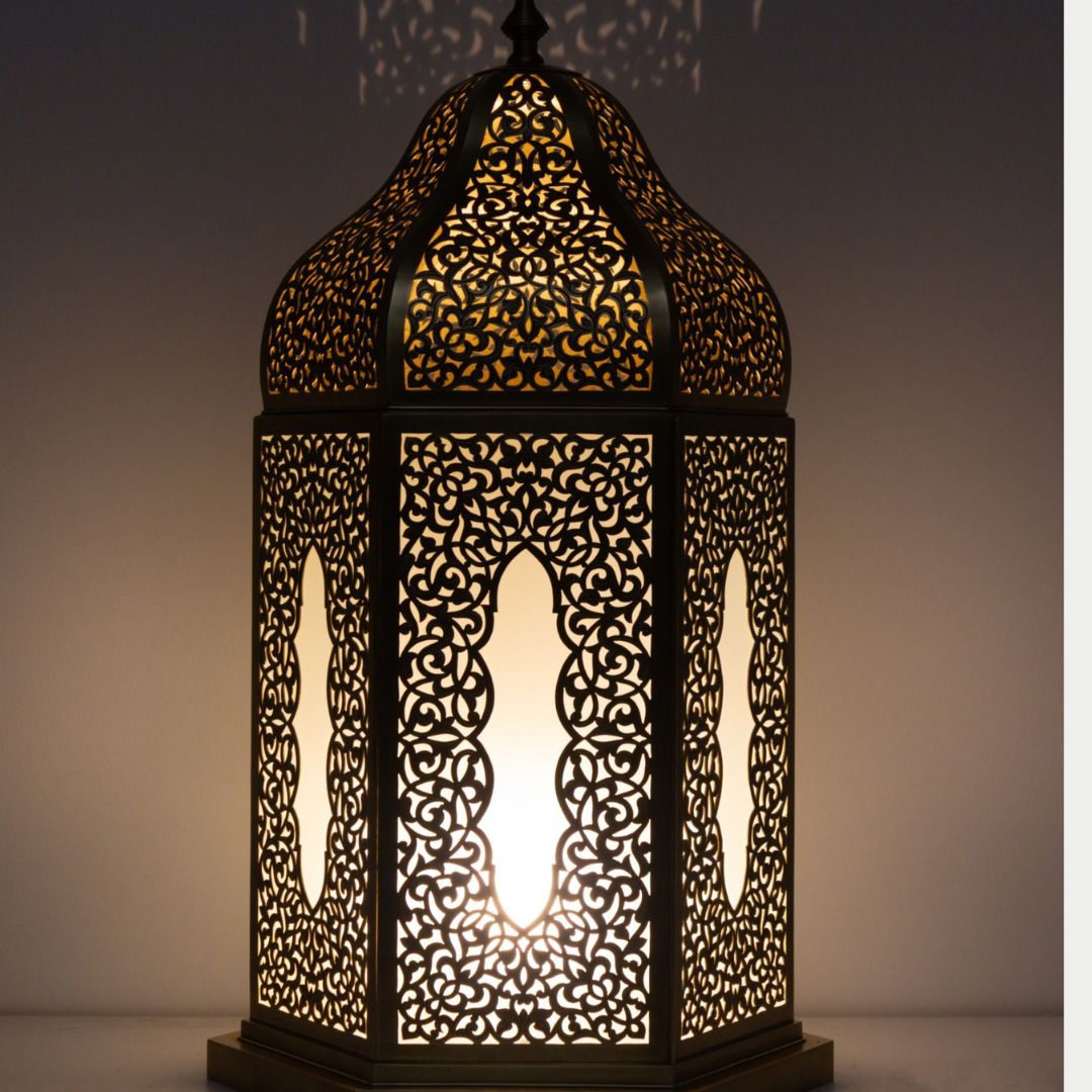 Ayate : The Heritage Lantern – Hand-Etched Brass