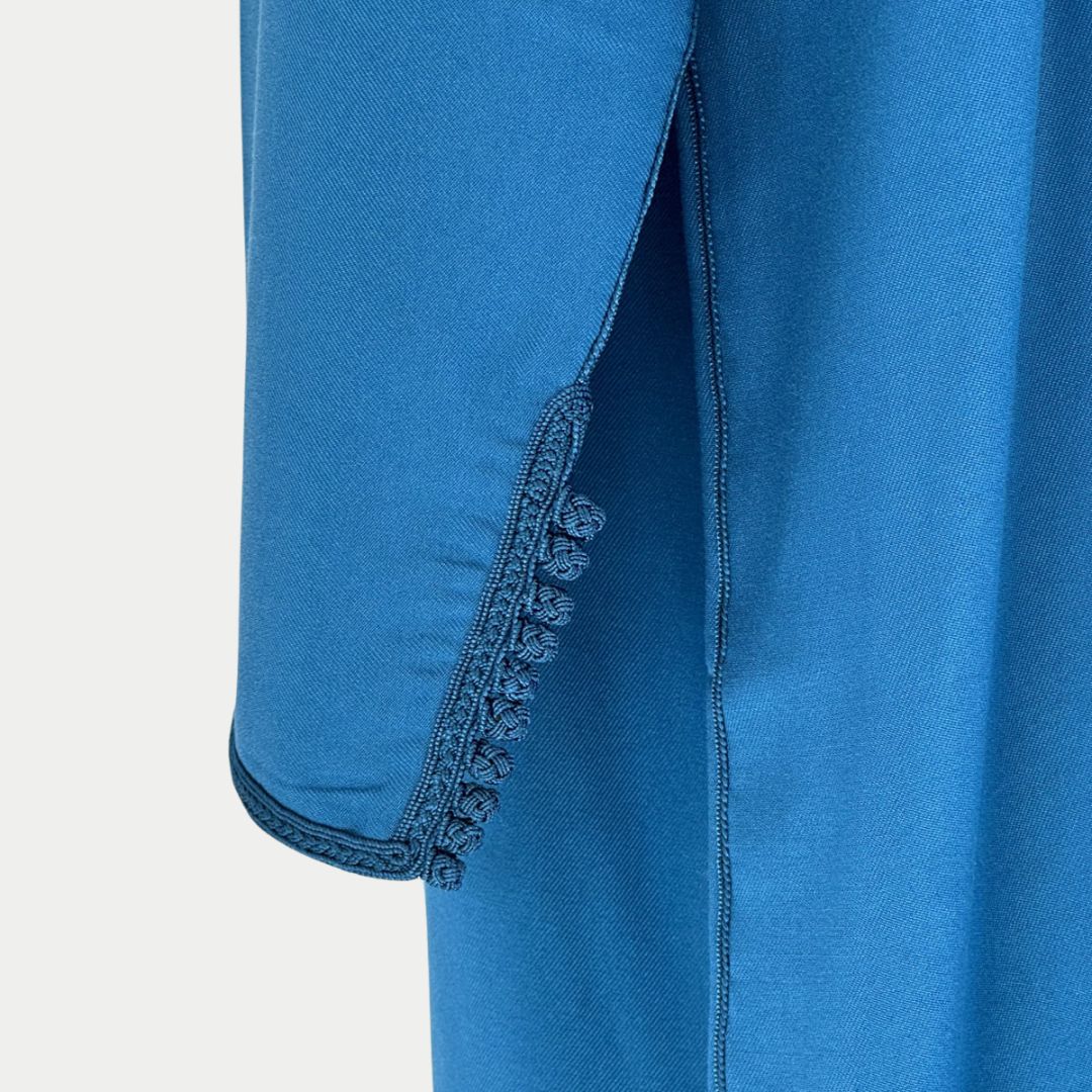 Handmade Blue Gandoura