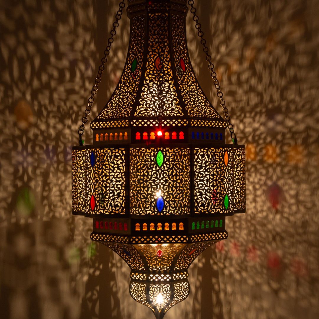 Naila : Handcrafted Royal Moroccan Brass Lantern
