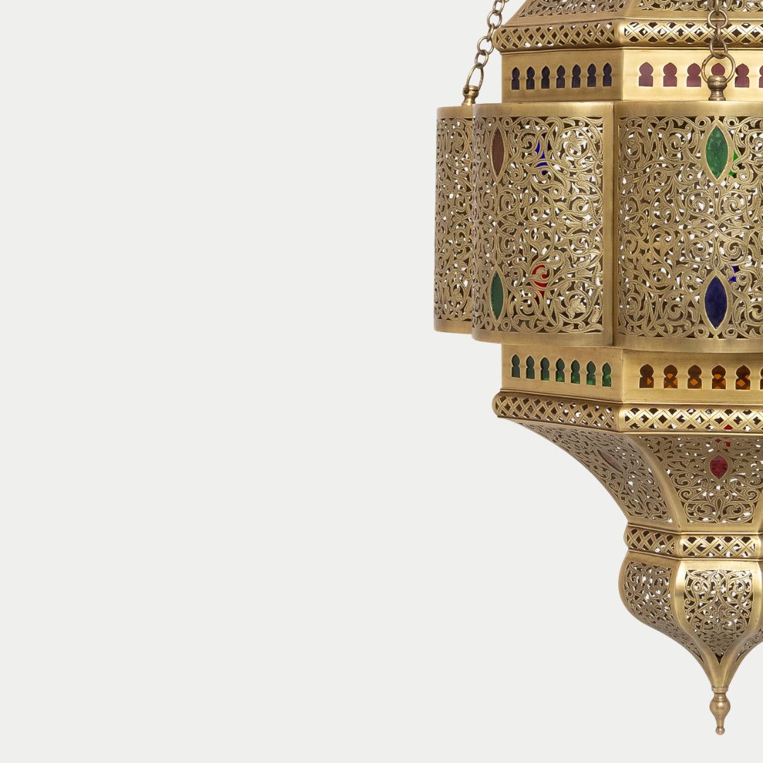 Naila : Handcrafted Royal Moroccan Brass Lantern