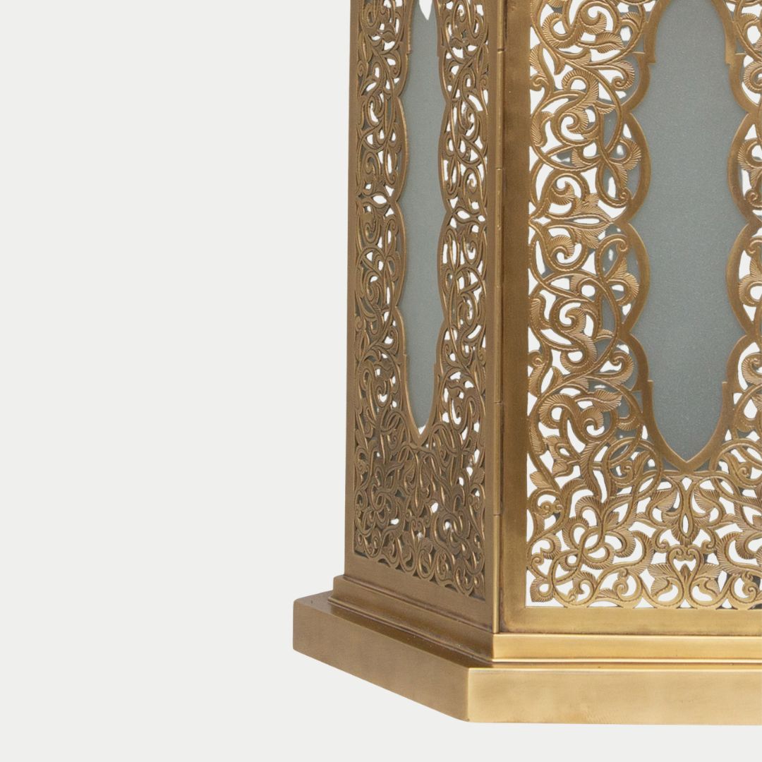 Ayate : The Heritage Lantern – Hand-Etched Brass