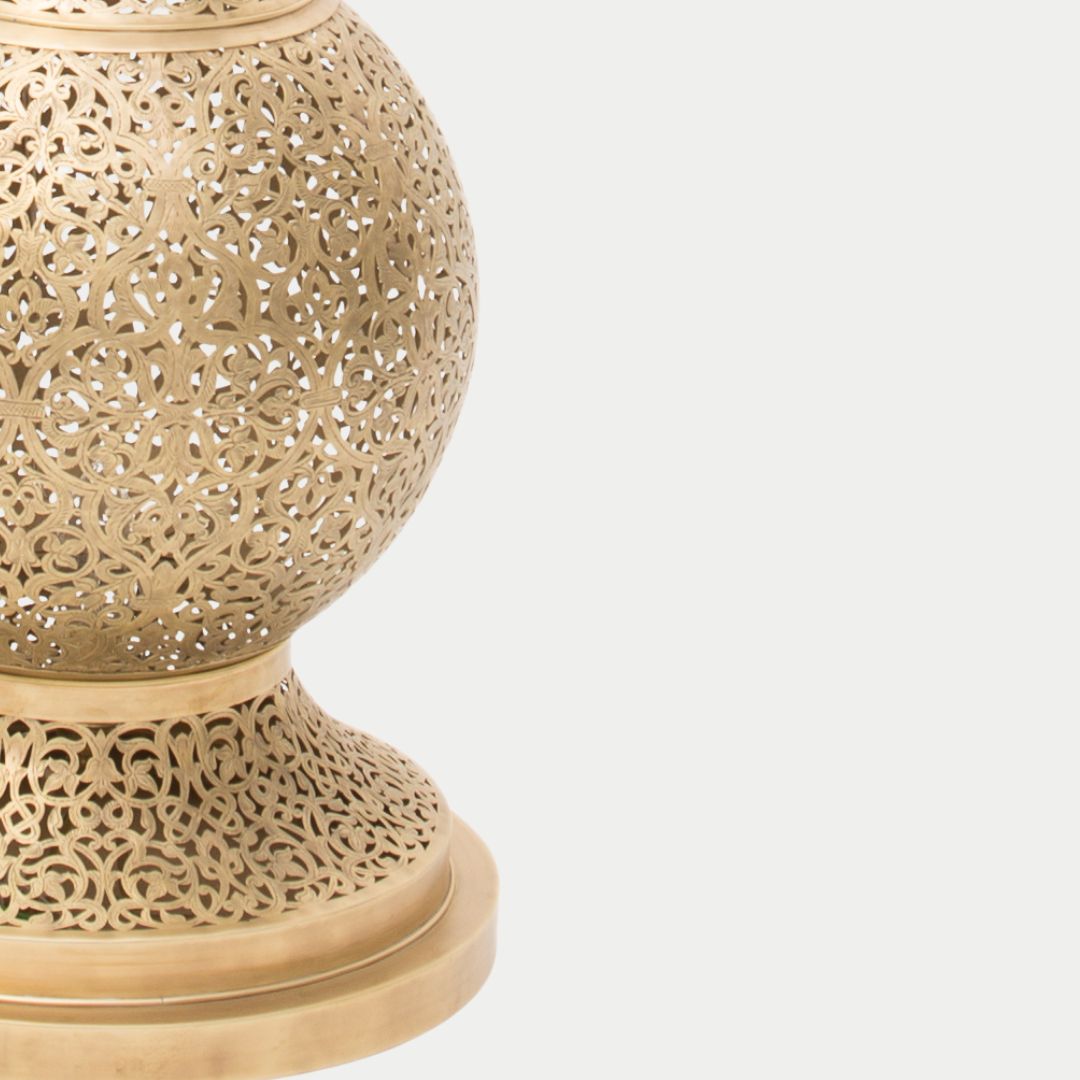 Tirame : Hand-Etched Moroccan Brass