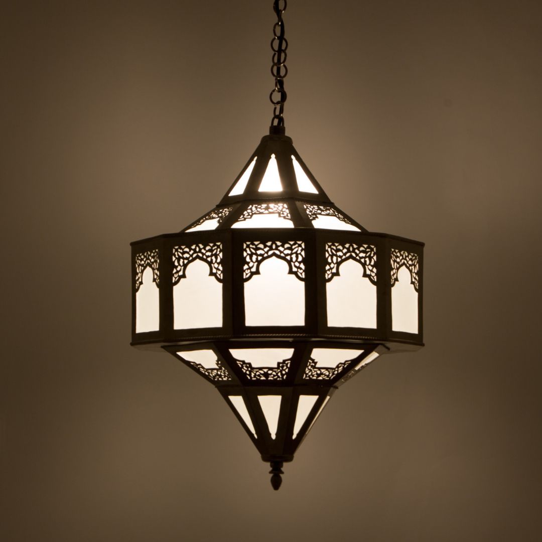 Amwaje : Handcrafted Moroccan Brass Lantern