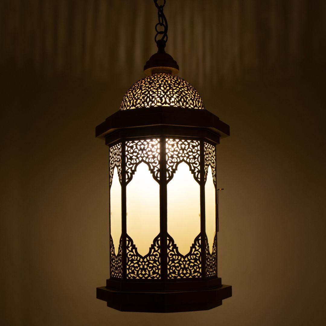 Amani  : Handcrafted Moroccan Hexagonal Lantern