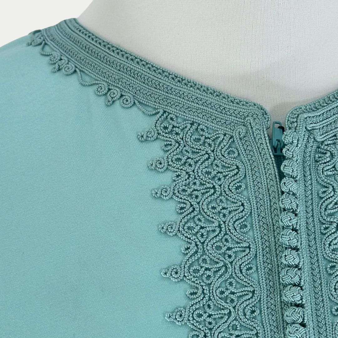 Handmade Sage Green Gandoura