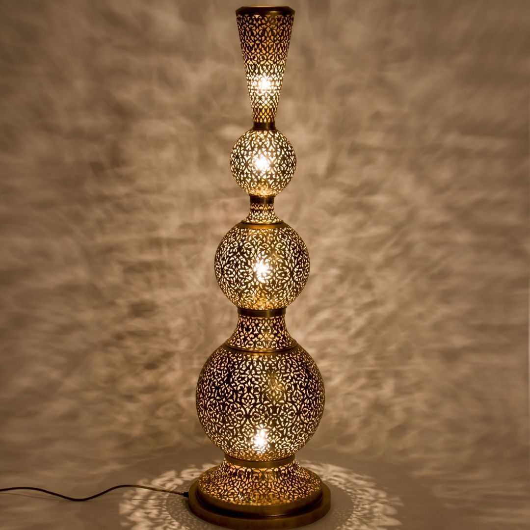 Tirame : Hand-Etched Moroccan Brass