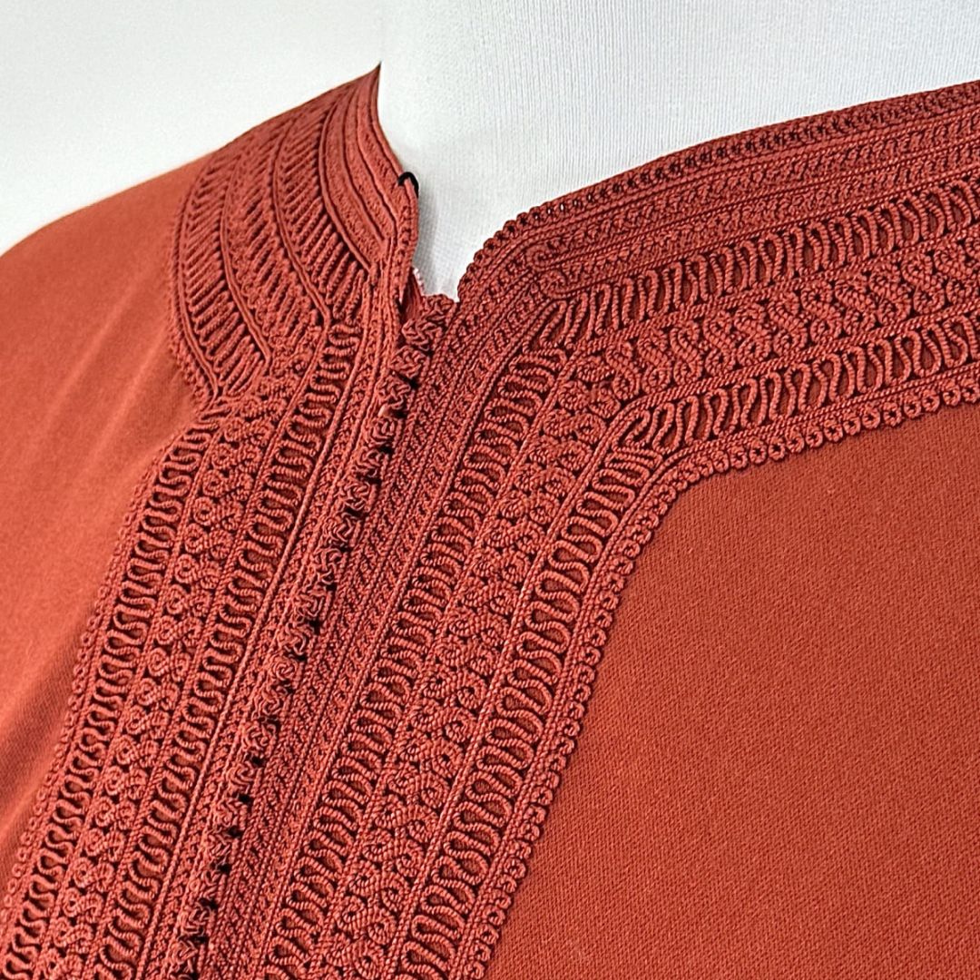 Handmade Coral Gandoura