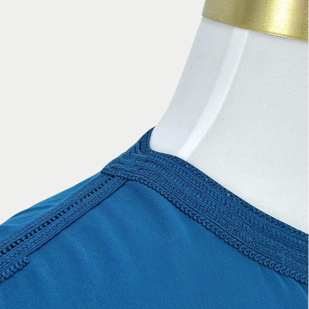 Handmade Marine Blue Gandoura