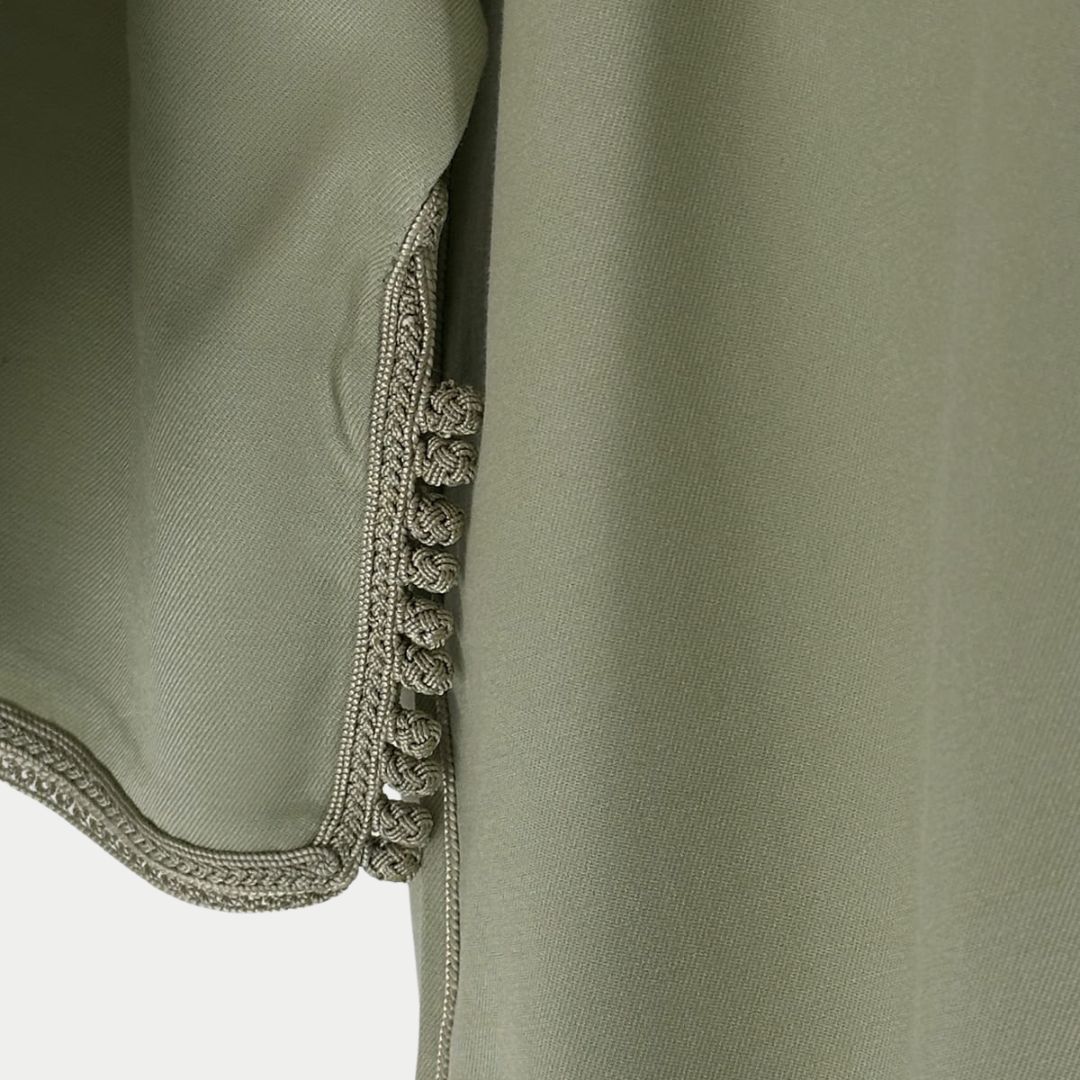Handmade Olive Green Gandoura