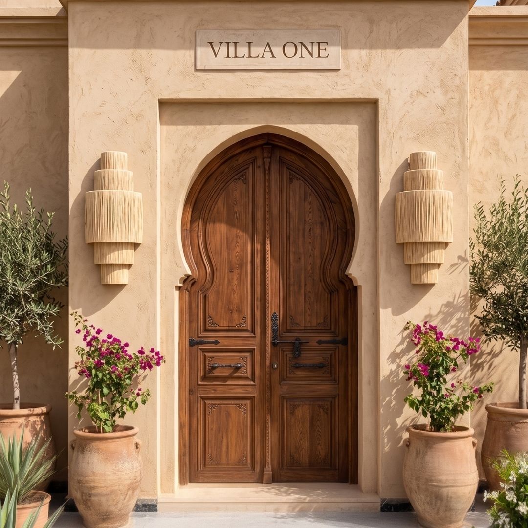 Woven Rafia Tiered Architectural Sconce