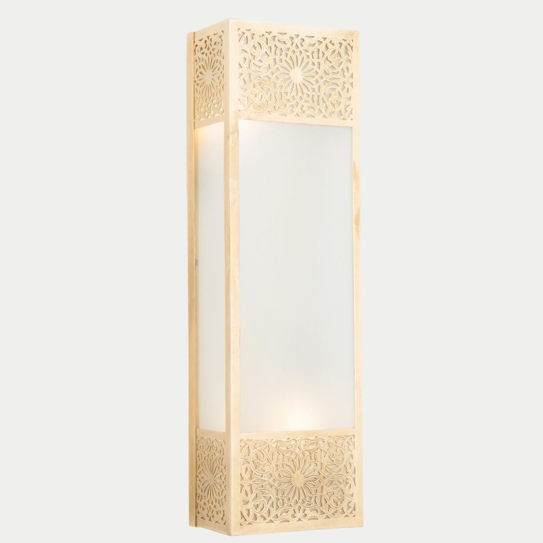 Hand-Carved Mandela Mango Wood Full-Length Mirror
