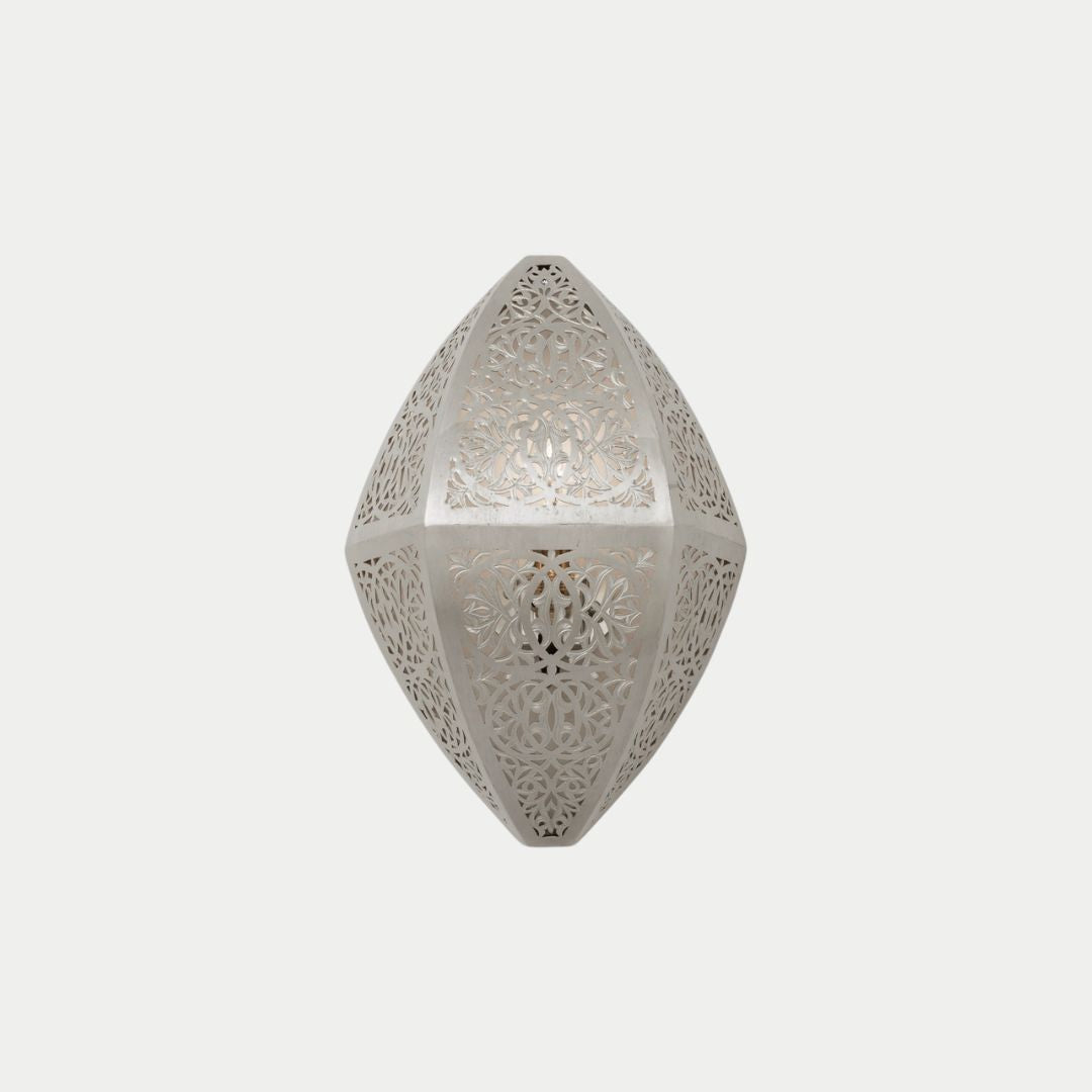 Marquise Moroccan Brass Sconce