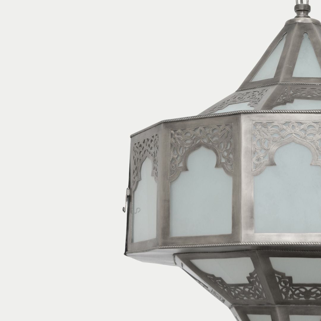 Amwaje : Handcrafted Moroccan Brass Lantern